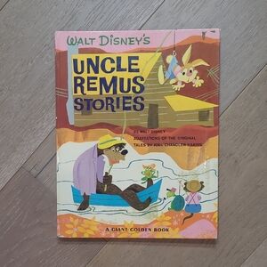 Vintage Walt Disney's Uncle Remus 23 Stories Book 1968 Giant Golden Book